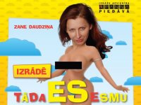 Uzsākta biļešu tirdzniecība uz Zanes Daudziņas izrādi „Tāda es esmu”