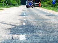 Uzsākti remontdarbi uz autošosejas pie Siguldas