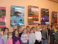 Aizritējusi starptautiskā ceļojošā izstāde Siguldas 3. pamatskolā