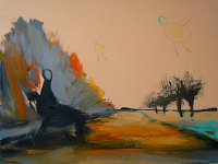 „Baltajā flīģelī” jauna gleznu izstāde