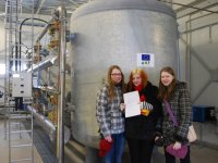 Siguldas Valsts ģimnāzijas skolēni iepazīstas ar uzņēmumu darbību