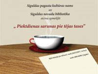 Piektdienas sarunas pie tējas tases ar Knutu Skujenieku  
