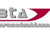 AAS „BTA” mazajiem siguldiešiem dāvina rotaļu vagoniņu