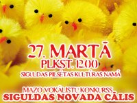 Aicina pieteikt mazos dziedātājus konkursam „Siguldas Novada Cālis-2011”