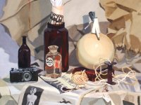 Mākslas un dizaina studijas darbu izstāde ,,Krāsainās tikšanās’’