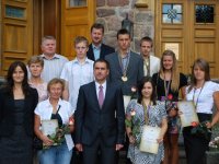 Pašvaldība sveic Latvijas Jaunatnes vasaras olimpiādes medaļniekus