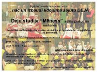 Deju studija Mēness aicina dejotājus Siguldā un Allažos