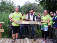 Gaujas nacionālā parka Jaunie reindžeri piedalās starptautiskā nometnē