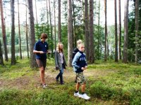 Gaujas Nacionālā parka Jauno reindžeru piedzīvojumi vasaras nogalē 