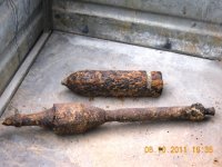 Atkārtoti tiek atrasti nesprāguši lādiņi 