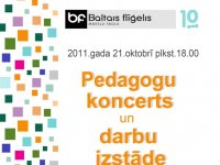 Siguldas Mākslu skolas „Baltais Flīģelis” desmitgades svinības 