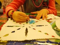 Ziemassvētku gaidīšana tirdzniecības centrā „Raibais suns”