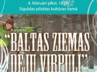 Siguldas pilsētas kultūras namā dejos Vizbulīte un draugi