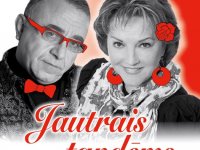 Smejies „Jautrajā tandēmā” kopā ar Jakovu Rafalsonu un Guntu Virkavu!