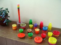 „Ideju Namiņā” notika sveču liešanas darbnīca 