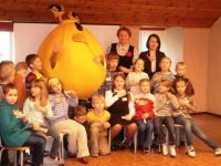 Allažu pirmklasnieki uzņemti Jušu draugu pulkā