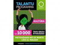  Atbalsta stipendija radošiem un talantīgiem jauniešiem