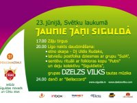 Līgo ar Dzelzs Vilku Siguldā!