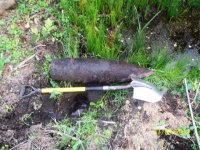 Siguldas Pašvaldības policijai ziņo par nesprāgušu lādiņu