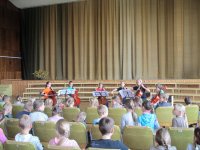 1.pamatskolā notika čellu koncerts