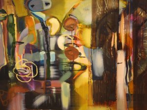 Mākslu skolā apskatāma Baibas Rēderes gleznu izstāde