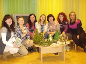  Radošā nodarbība bērnudārza Saulīte pedagogiem 