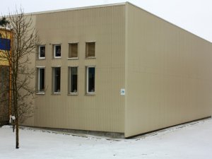 Renovēta Siguldas Sporta skolas fasāde