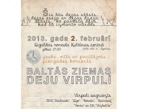 Deju kolektīvs Vizbulīte aicina uz koncertu