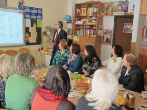 Bērnudārzu un skolas pedagogu tikšanās Siguldas 1.pamatskolā