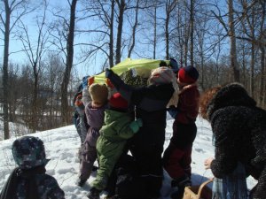 Lielās dienas svinības bērnudārzā „Pumpurdārzs”