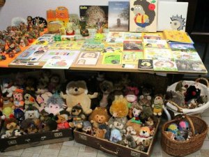 Ežu izstāde Jūdažu Sabiedriskajā centrā 