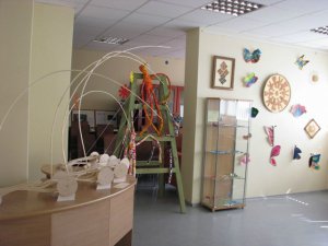 Jaunrades centrā apskatāma pulciņu darbu izstāde