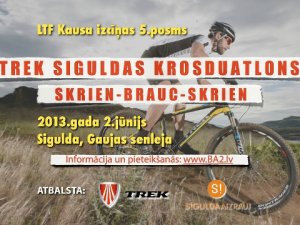 Aicina piedalīties krosduatlona sacensībās Siguldā 