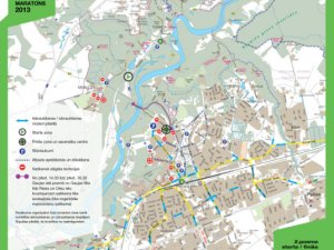 Satiksmes ierobežojumi SEB kalnu divriteņu maratona laikā 16.jūnijā
