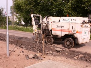 Pulkveža Brieža ielā izbūvēti seši ūdensvada pieslēgumi; turpinās ielas rekonstrukcija