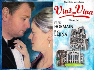 Koncertprogramma „Viņš un Viņa” Siguldas Jaunās pils dārzā