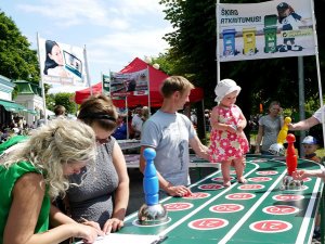 Šonedēļ Esplanādē  „Zaļā punkta distance”