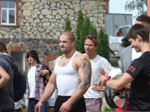 Spēcīgākie siguldieši piedalījās svaru stieņa spiešanas sacensībās 