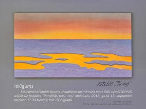 Aicina uz Vitolda Kucina darbu izstādi