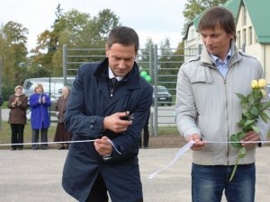 Atklāts Allažu sporta laukums