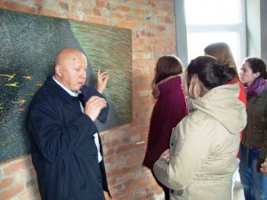 Mācību stunda Kultūras un mākslas telpā „Tornis”