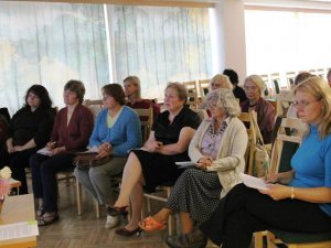 Projekta „Tautastērps pašu rokām II” 2014.gada pirmā nodarbība