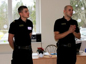 Laurenču sākumskolā viesojās Pašvaldības policijas inspektori