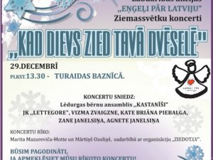 Labdarības koncerts „Kad Dievs zied tavā dvēselē” Turaidā