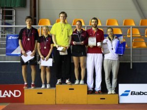 Labus rezultātus badmintona sacensībās uzrāda siguldiete Jekaterina Romanova