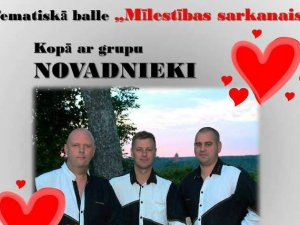 Siguldas pagastā un Allažos notiks balles – veltītas Valentīndienai