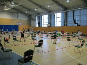 Telpu orientēšanās Siguldas 1.pamatskolā