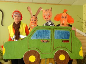 Bērnudārza „Ābelīte” audzēkņi kopā ar Loti izzina drošības jautājumus