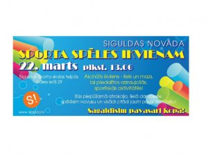 Piedalies ģimeniski sportisko aktivitāšu dienā