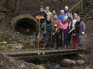 Talkā sakopta avota „Saltavots” apkārtne